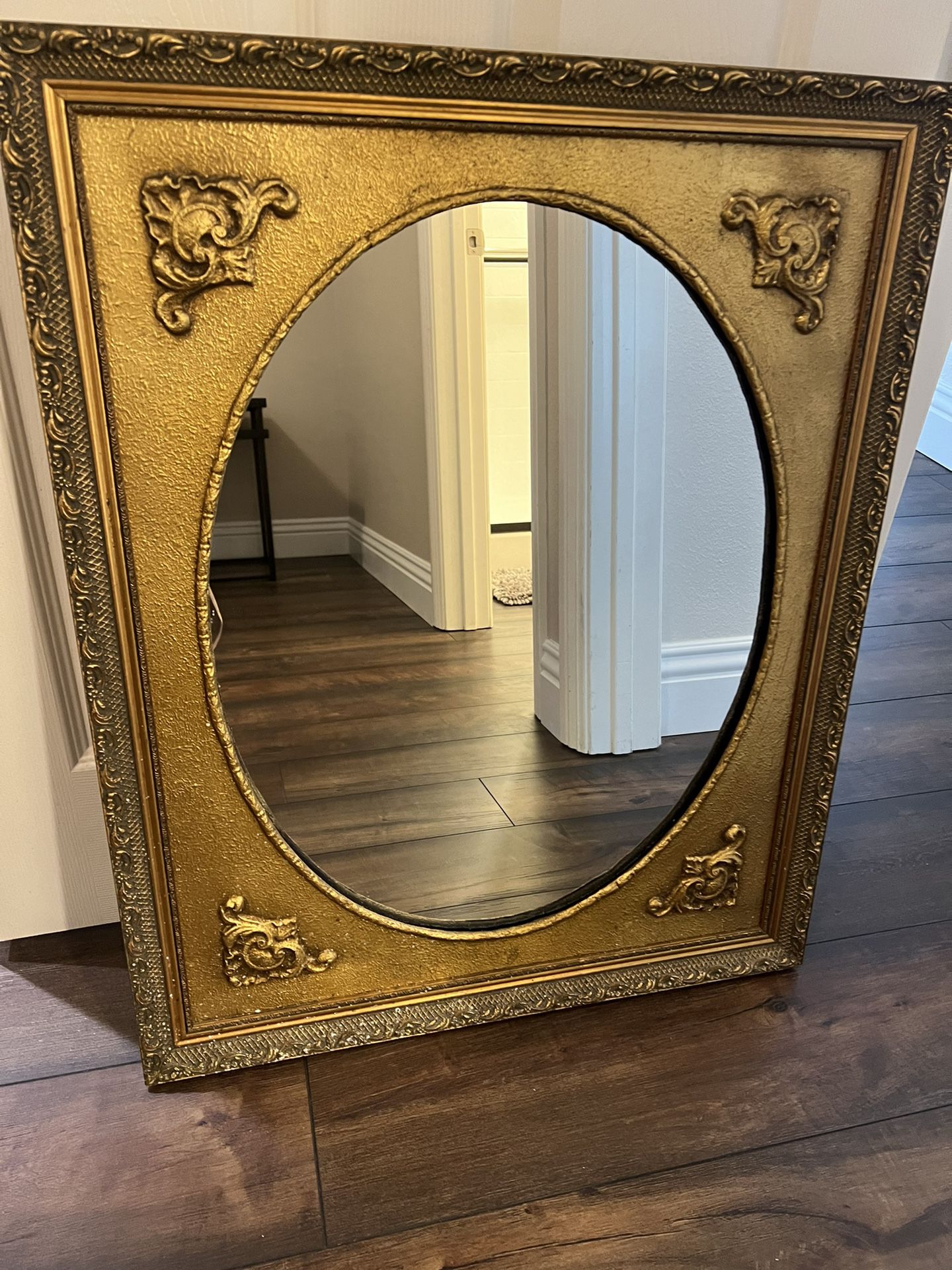 Antique gold Mirror 