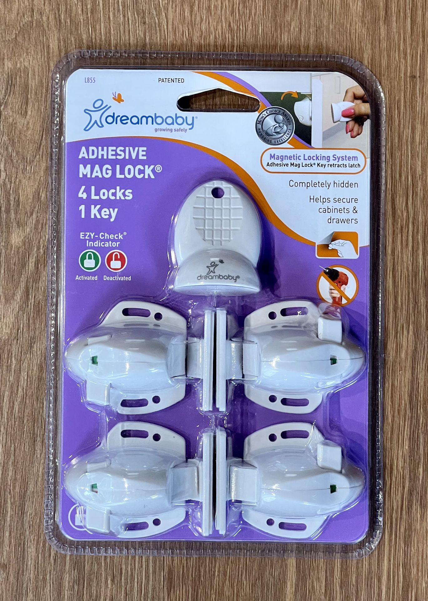 Adhesive Mag Locks®