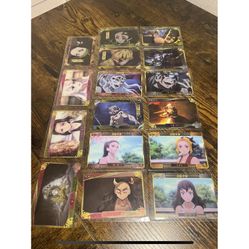 Demon Slayer (Kimetsu no Yaiba) Official Bandai Metal Card Series-3 Lot