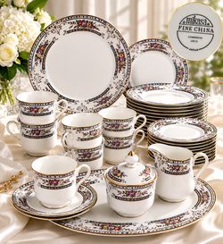 Mikasa Fine China 43 Piece Dinner Set