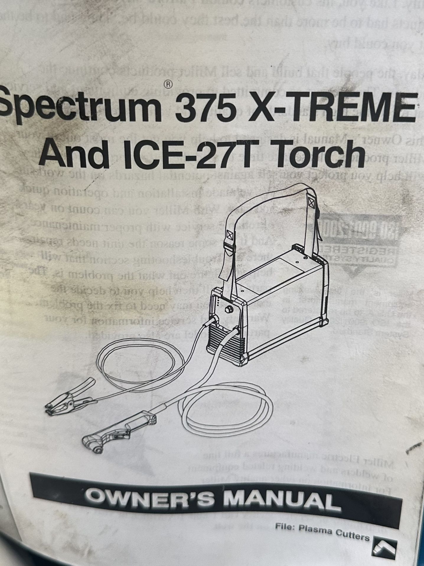 Miller Spectrum plasma, cutter