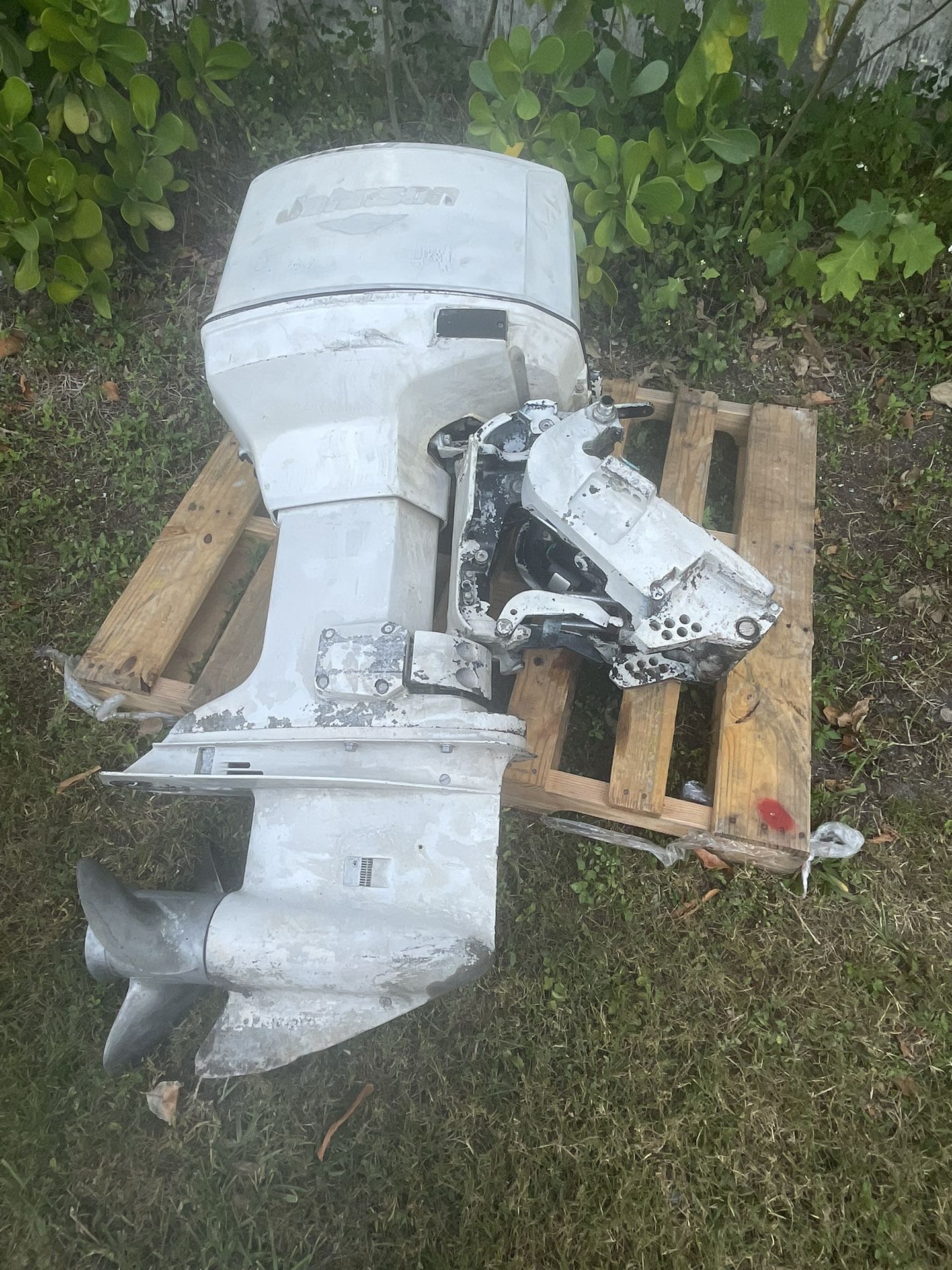 Johnson Boat Motor For Parts