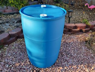 55 Gallon Food Grade Plastic Closed Tops