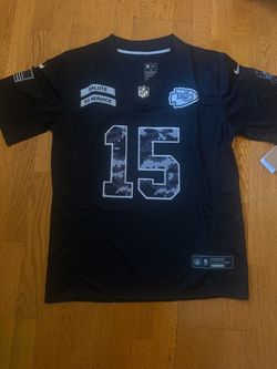 Black chiefs magazines Mahomes salute to service jersey