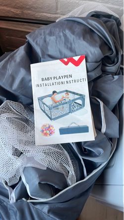 Large baby playpen