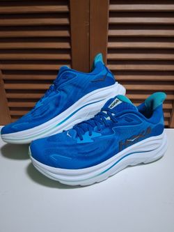 Hoka Clifton 10 Blue/ Skyward Blue Men's Running Shoe * Size: 12.5D