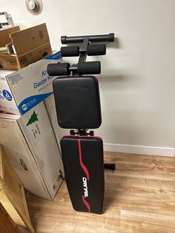 ONAR Exercise Bench & Urevo Foldi Mini Treadmill