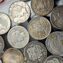 Silver Dollars  $ 4   Under Melt  60 available.
