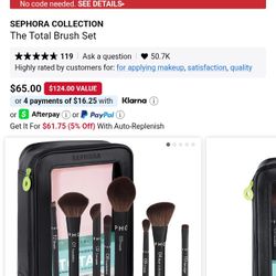 Sephora Brushes