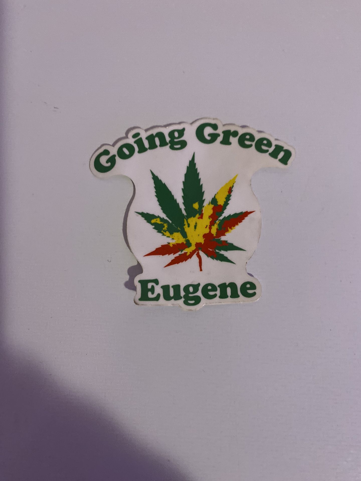Eugene Oregon Sticker