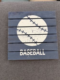Baseball wall art