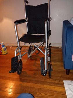 Wheelchair Drive Medical Fly-Weight Aluminum Transport Chair