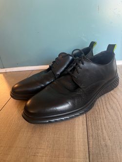 Ecco Black Leather Hybrid Dress Shoes - Men’s Size 11 (EU 45)