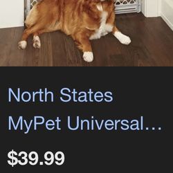 Adjustable Baby / Pet Safety Gate – Clean & Ready to Use