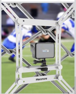 Aluminum Fence Mount for GoPro, iPhone, Phones, Digital Action Camera