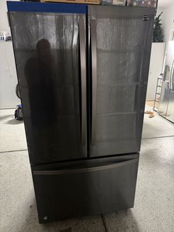 Kenmore French Door Refrigerator Black Stainless