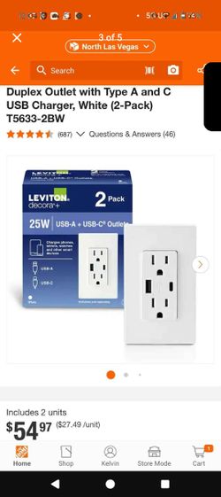 Receptacles With USB Ports