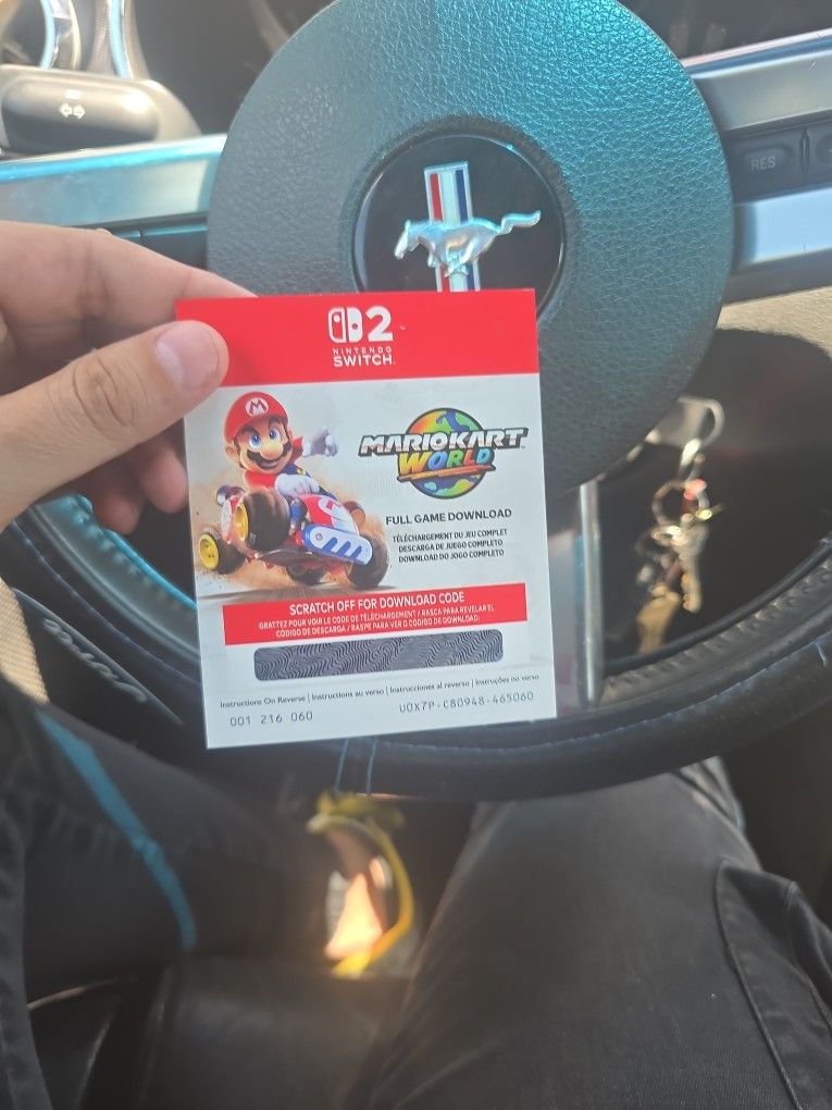 Mario Kart World Code Dowload For Switch 2