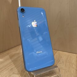iPhone XR 64GB Blue Factory Unlocked Used Like New 
