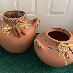 Decorative Clay Pots