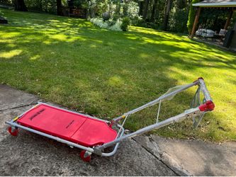Like new 4 in 1 total trolley. Converts into a ladder, handtruck, 4 wheel dolly and flatbed moving cart