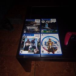 Brand New PS5 Controller With 4 Games For. Cheap