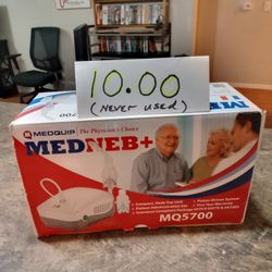 Medquip Med Neb Plus, Purchased/ Never Used, $10.00, See Pictures And Details 