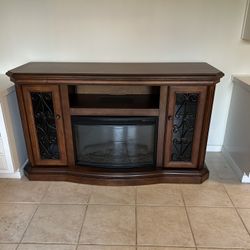 Fireplace TV Stand 