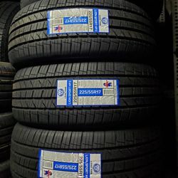 225/55/17 Set Of Tires Brand New 