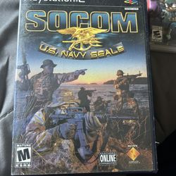 Socom U.S. Navy Seals Playstation 2 Game