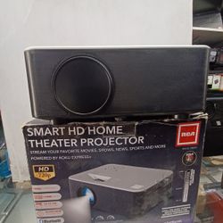 Quality Projector By Rca With Roku Stick Smart WiFi.  NEW In Box With Warranty 
