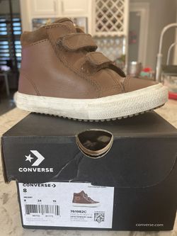Toddler Converse Tan Size 8