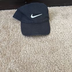 Kid Nike Black Adjustable Hat 