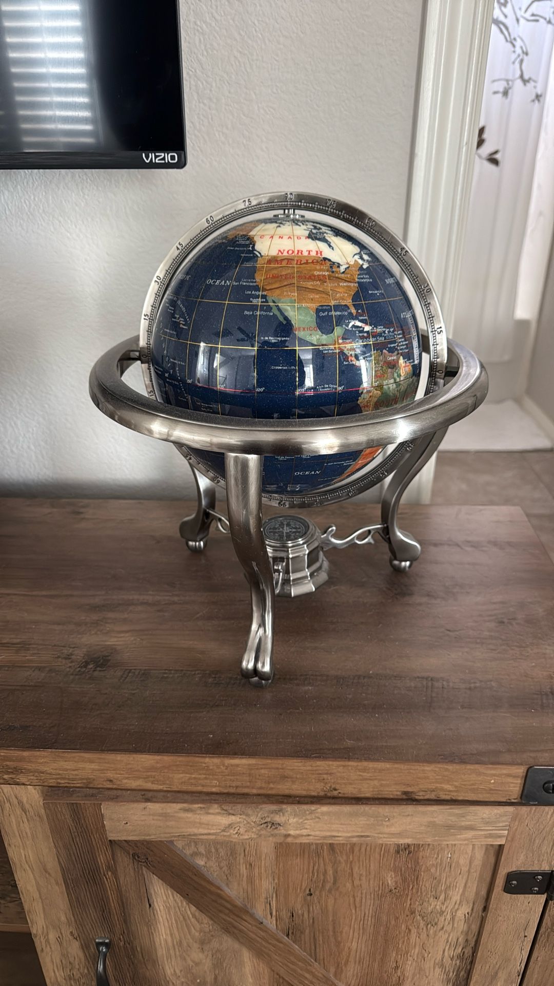 Kalifano Gemstone Globe