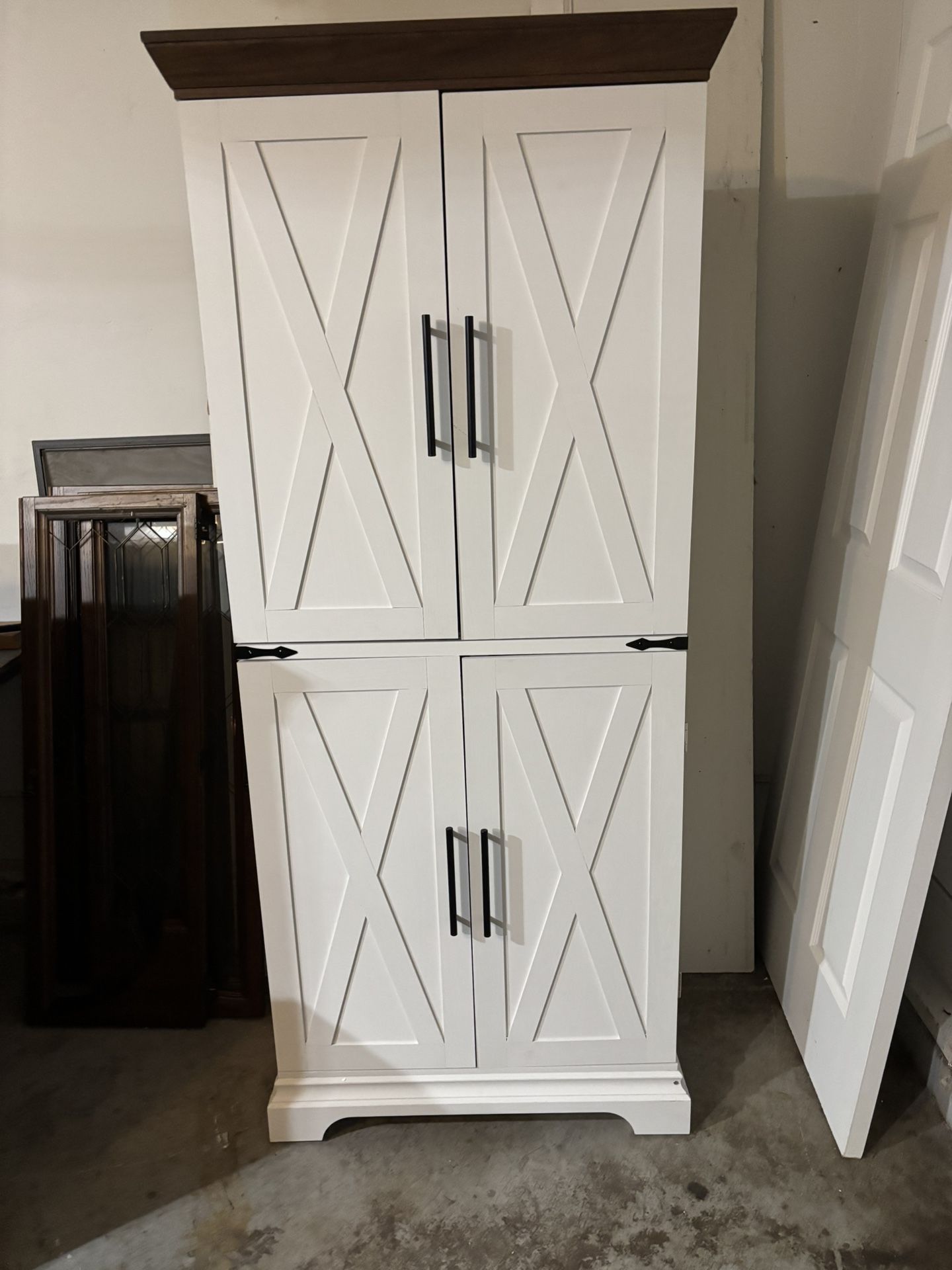 White Pantry Cabinet
