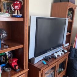 Entertainment center and TV everything is in great condition