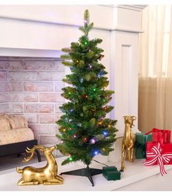 Bethlehem Lights 36" Stake Tree with 3-in-1 Micro LED: Snow Kisseed,