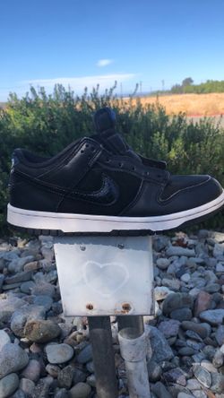 Black snake skin nikes