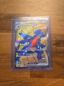 Cynthia's garchomp ex pokemon cards