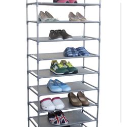 Home Basics 30 Pair Non-Woven Shoe Shelf