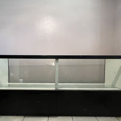 Glass Display Cabinet w/drawers