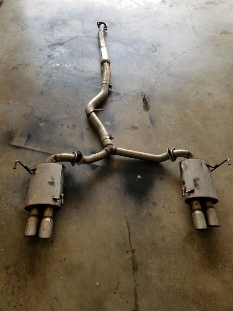 2008-2014 subaru impreza wrx sedan exhaust