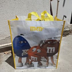 M&M tote, shopping bag