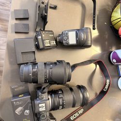 Canon Rp, Canon Lens 24-105, Sigma 18-35 1.8