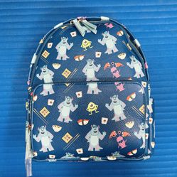 Danielle Nicole (similar to Loungefly) Disney Monsters Inc. Mini Backpack - NWTs 