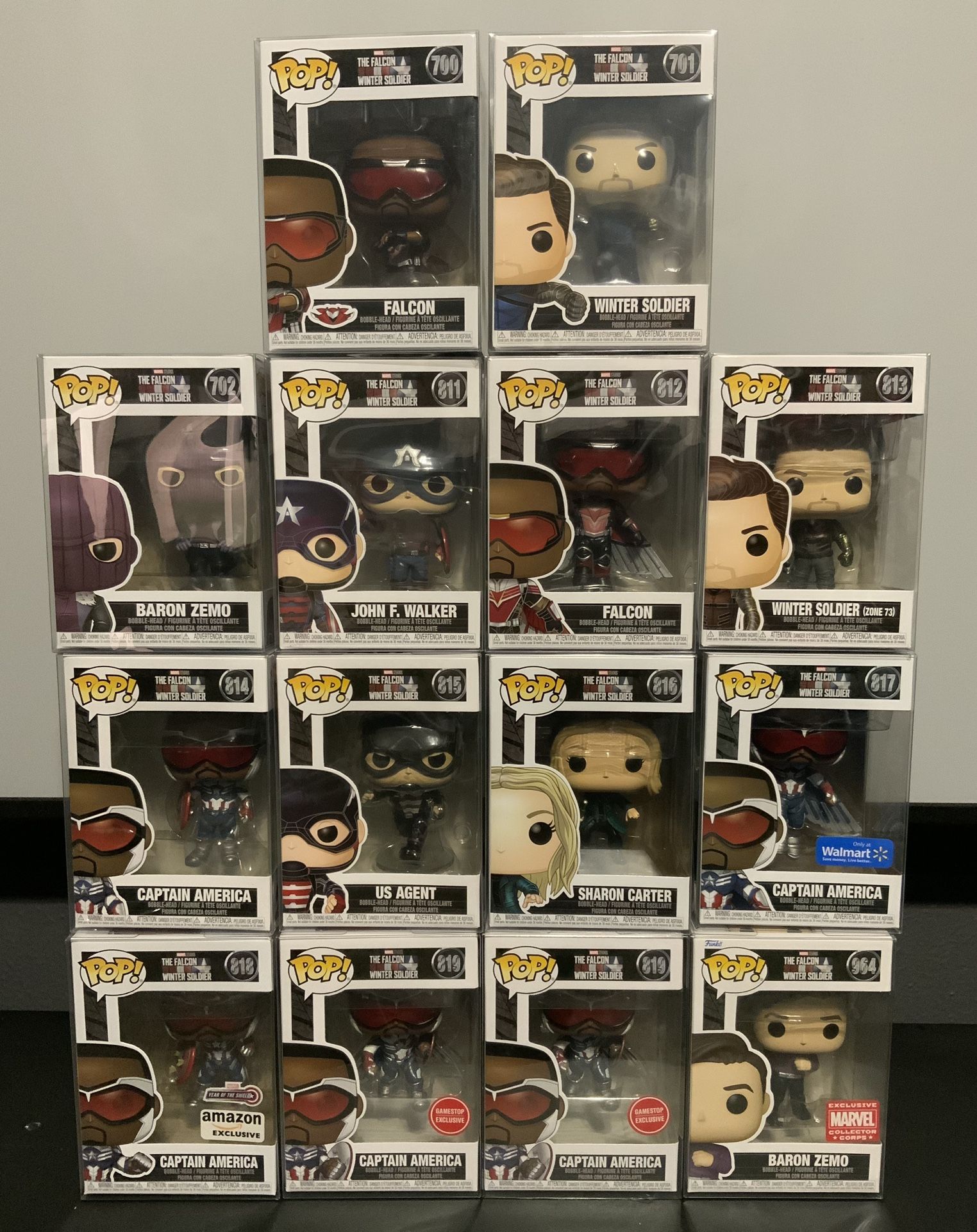 Funko Pop! Marvel The Falcon And The Winter Soldier