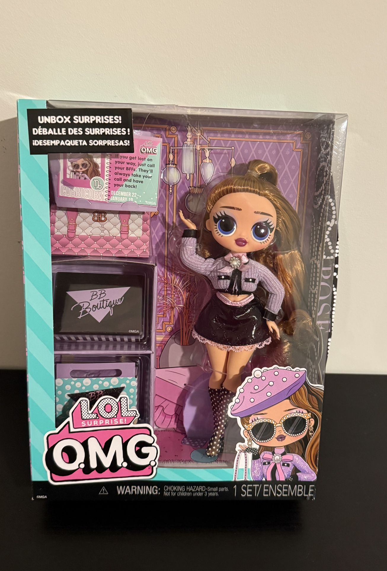 New! LOL Surprise OMG Pose Fashion Doll with Multiple Surprises