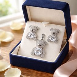 White Gold Plated/ Blanco Oro Laminado High Quality/Alta Calidad 