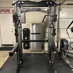 Vesta Fitness PRO SERIES 2-1 Ultimate Half Rack Functional Trainer/Gym Equipment/ Home Gym/ Fitness/ FREE DELIVERY 🚚 