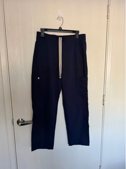 Figs Scrubs Pants (Men/Medium-Short/Navy)